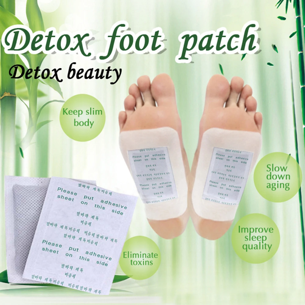 Chinese Foot Detox Pad Weight Loss Foot Patches Cleansing Detox Patch