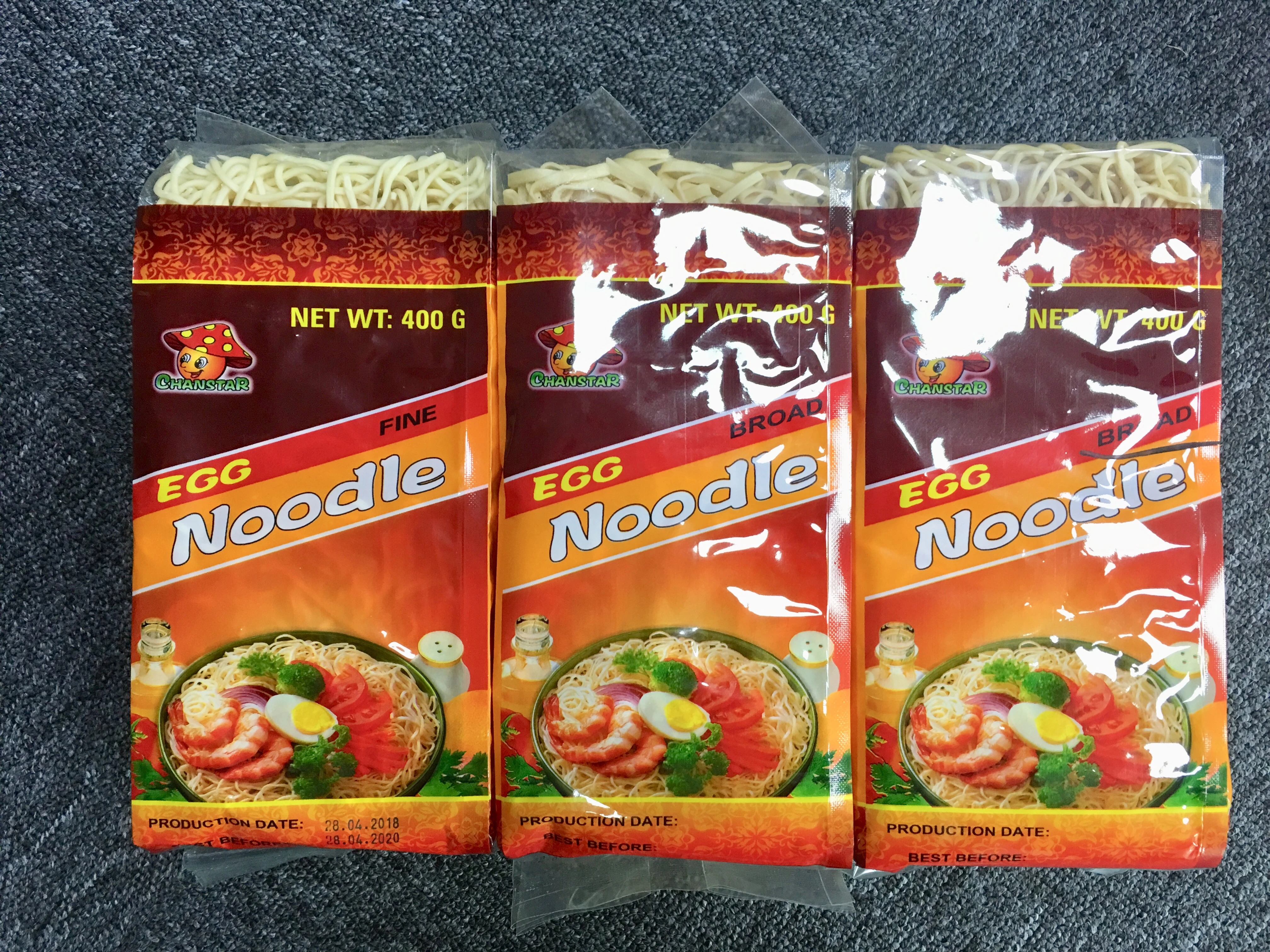 chinese manufacture  Dried Noodles traditional Egg noodles quick cooking  instant noodle