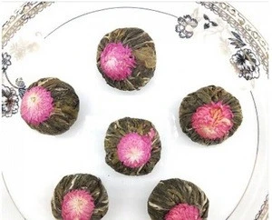 Chinese Organic Blooming Tea Ball Healthy Flower Tea Slimming Tea