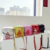 Chinese Takeout Box Tower Laser Pu Leather Chain Crossbody Bag Box Purse Handbag(H69)