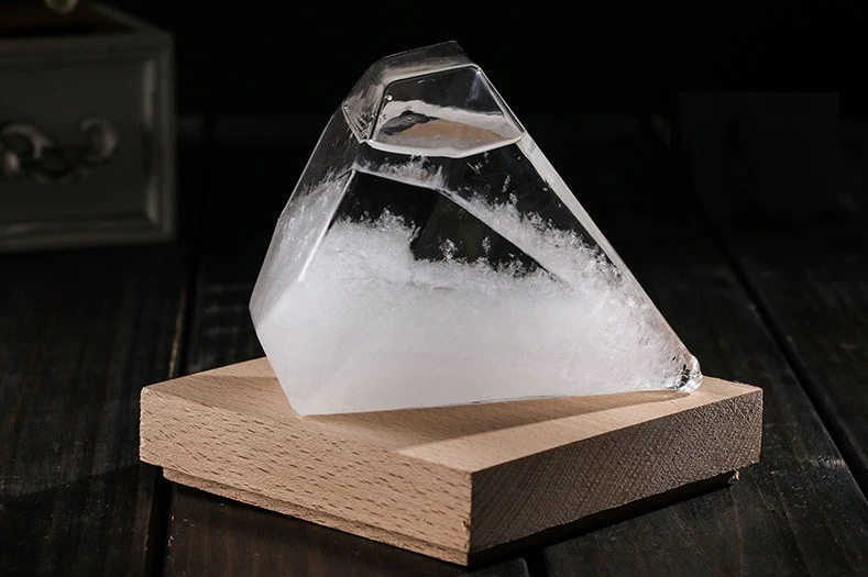 Christmas Gift Diamond  Storm Glass Weather Forecast glass bottle