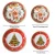 Import Christmas Santa Dinnerware Set Dinner Charger Plate Ceramic Plate Set from China