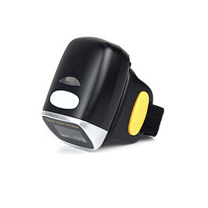 Buy Ckaner Mini Barcode Scanner Finger Ring Type Bar Code Scanner from ...