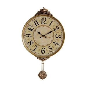 classic decorative grandfather pendulum antique style wall clock
