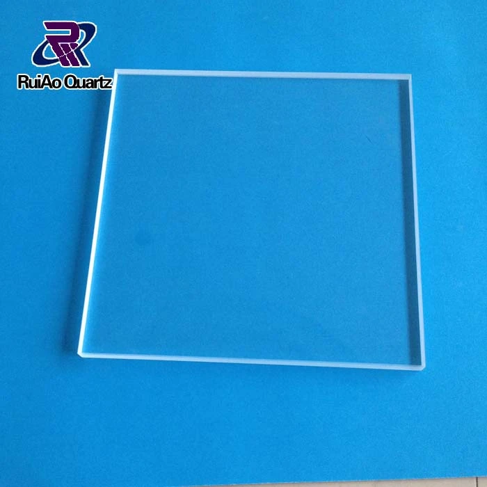 clear microscope slide plate and quartz cover glass plate