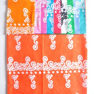 Color rayon challis printed fabric for garment