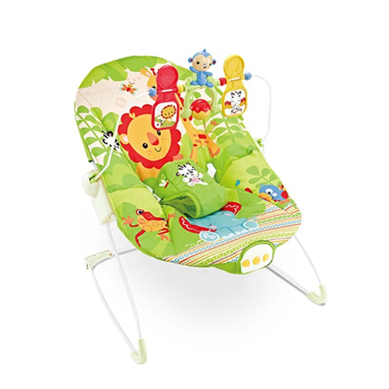 Comfortable forest portable electric vibration baby bouncer baby cradle swing