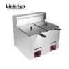 Commercial Gas Powered Deep Fryer for French Fries and Fry Chicken