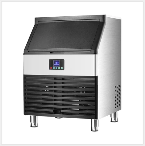 Commercial Ice Making Equipment Automatic Control System Air-Cooled Ice Cube Machine Provided CE Certification Ice Block Maker