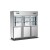 Import Commercial Removable 6 Door Stainless Steel Upright Restaurant Equipment Kitchen Freezers from China