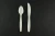 Import compostable potato cutlery forks compostable potato cutlery disposable fork from China