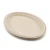 Import Compostable Round DIshes Sugarcane Bagasse Pulp Paper Plates Biodegradable Paper Plates Disposable Dish from China