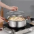Import Cookware Sets Kitchen Cast Iron Sauce Pan Set Pots Hotpot Casseroles 12Pcs Happy Baron Die Casting Non Stick from China