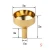 Import Cosmetic Mini Size Fill Gold Silver Black Small Aluminum Metal Perfume Funnel from China