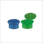 cosmetic packaging Stock 28/410 black plastic flip top cap for bottle Disc cover plastics caps plastic cover