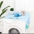 Import Cotton linen drum washing machine cover towel bedside table microwave oven cloth cover dustproof cloth from China