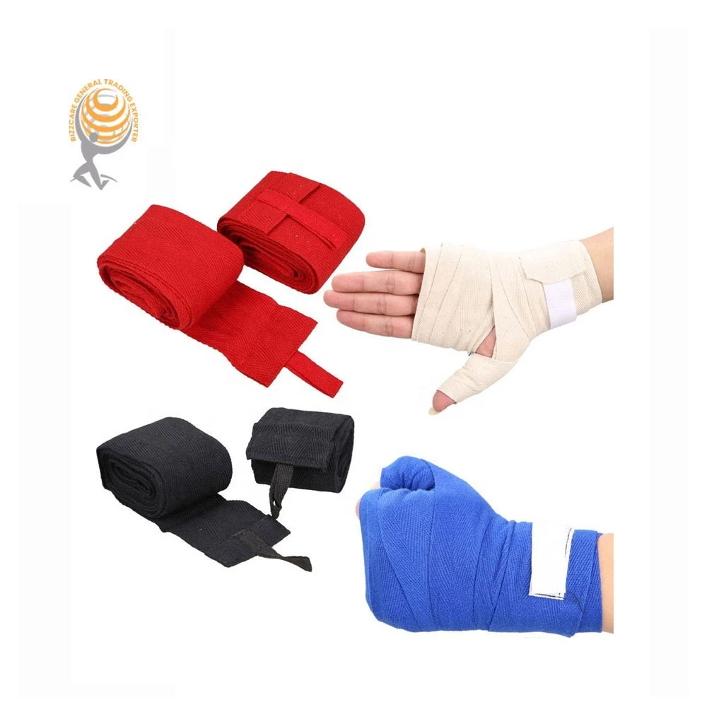Cotton Sports Strap Muay Thai Mma Taekwondo Boxing Bandage Hand Wraps