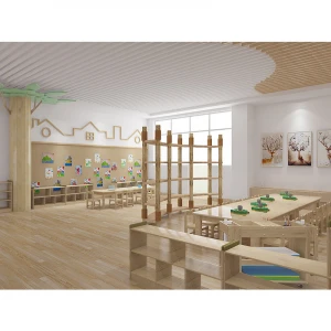 COWBOY Design Wooden Kindergarten Preschool Nursery Daycare Kids Furniture Wholesale Daycare Design