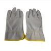 Cowhide welding flame retardant soldering heat insulation leather sailor driver safety gloves