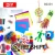 Import Craft Jar 50 assorted mega giant pack pipe cleaners pompom sewing art and craft kids diy educational toy kit supplies amazon fba from Hong Kong
