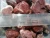 Import Crushed red stone, Chicked blood stone, Red rock Size 3-120mm from China