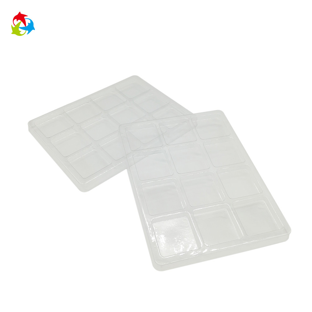 Plastic Ruffle Tray Buy Custom 12 Cavities Thermoforming Chocolate Plastic Truffle ...