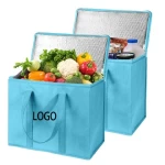 Custom beer folding insulation pack for picnic food lunch insulated thermal ice cooler bag