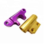 custom cnc machined aluminum electric bicycle parts with anodizing