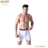 Custom cotton underwear with pocket white shorts mens boxers
