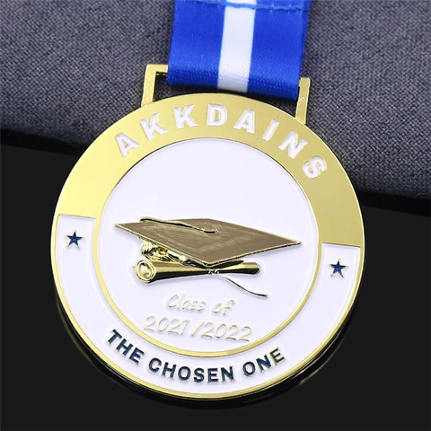 Buy Custom Die Cast Metal Crafts Graduation Medallions 3d School ...