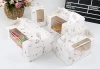 Custom Diy Kraft Paper Gift Box Cake Package Rectangle Craft Paper Cake Box Cheap