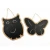 Import Custom Hanging Wooden MDF Kids Butterfly Shape Blackboard from China