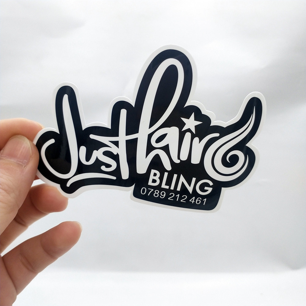 Buy Custom Logo Die Cut Sticker Vinyl Single Decal Sticker from