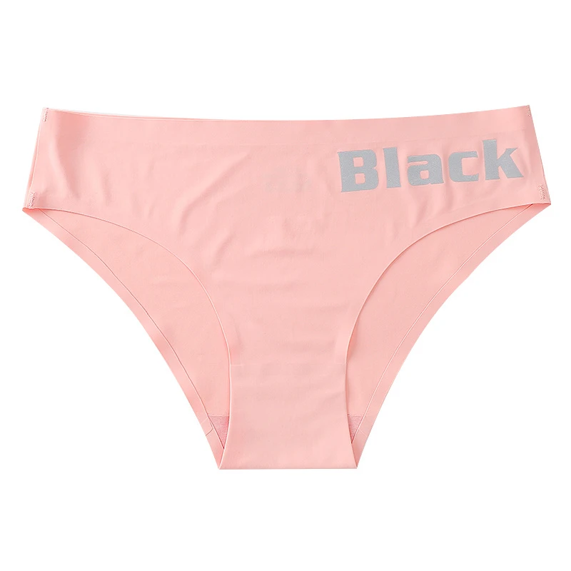 Custom logo Lightweight and Breathable BikiniSeamless Underwear Custom Printed Women Seamless Bikini Ropa interior panties