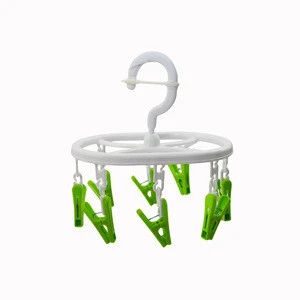 Custom Logo Plastic Hanger Used For Laundry With Clips Plastic Boot And Shoes Hanger