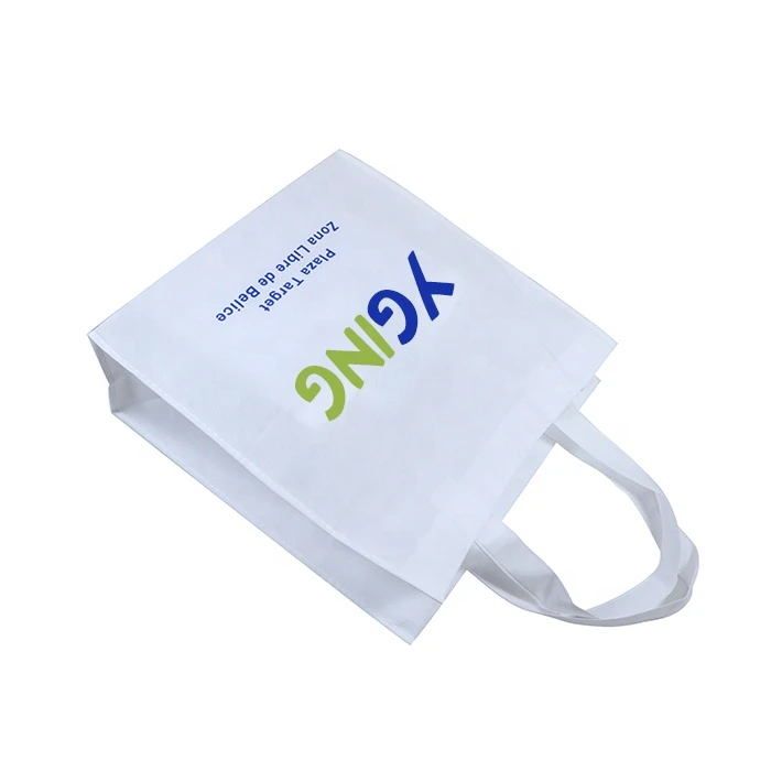Custom Logo Printed Cheap Reusable Non-woven Material Non woven Carry Bag for Market