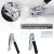 Import Custom Logo Stainless Steel Manicure Kits Pedicure Set from Pakistan