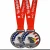 Import Custom Logo Zinc Alloy Run Race Marathon Color Fiesta Sports Medals from China