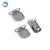 Import Custom Nickel Plated Men Shirt Stainless Steel Suspender Adjustable Clips Wholesale Garment Fastener Metal Clip from China