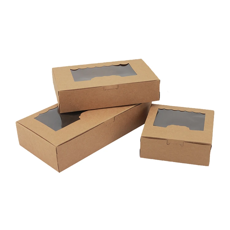 Custom packaging paper box food grade egg-yolk puff boxes