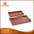 Import Custom PU Leather Serving Tray Leather Food Tray from China