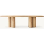 Custom RH Wabi-Sabi  Decor Ideas Handcrafted Solid Wood Table And Chairs For Dining Room Furniture