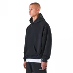 Custom US SIze Pullover Blank French Terry Cotton Hoodie Men 460 GSM terry