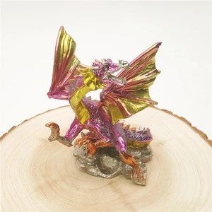 Custom Wholesale Dragon Sculpture Metal Crafts For Office/ Home Decoration