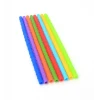 Custom wholesale waterproof reusable silicone drinking straws