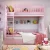 Import Customize Modern Girls Princess Bunk bed Children Kids Bedding Set Bed For Kids from China