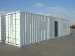Customized 40ft Modular Shipping Container Prefab Office with Optional Bathroom and Toilet for Storage or Home Use
