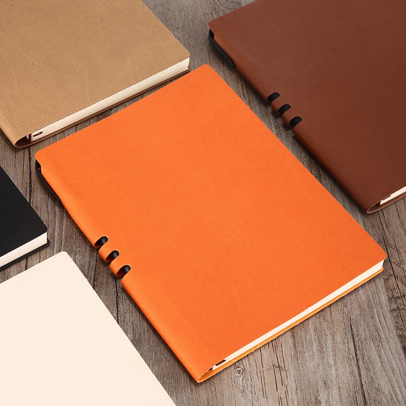Customized A5 leather journals leather notebook