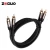 Import Customized Black RCA Audio Cable High Quality 3M 5M 8M 10M 3.5MM RCA Cable from China