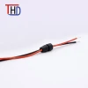 Customized cable with rubber part wire assembly